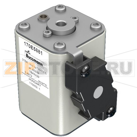 Предохранитель, 315 A, AC 1400 В, 100 кА, size 1, aR, IEC Eaton FUSE 315A 1400V 1BKN/80 AR 