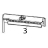 Replacement cutter static brush and cutter guard Zebra ZT231