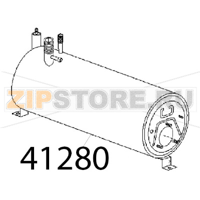 Boiler Angelo Po KD130EAT Boiler Angelo Po KD130EATЗапчасть на деталировке под номером: 41280