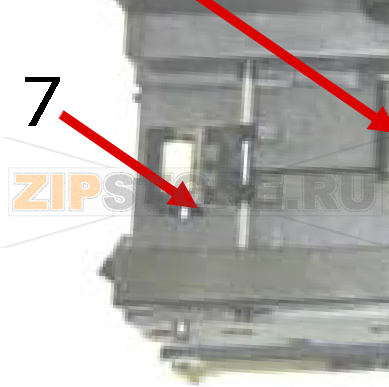 Kit, exit pressure roller assembly Zebra P330i Kit, exit pressure roller assembly Zebra P330iЗапчасть на деталировке под номером: 7