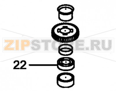 Подшипник 6206 2RS Fimar IP/40F Подшипник 6206 2RS для планетарного миксера Fimar IP/40FЗапчасть на деталировке под номером: 22Количество запчастей в комплекте: 1Оригинальное название запчасти Fimar: Bearing