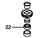 Подшипник 6206 2RS Fimar IP/40F