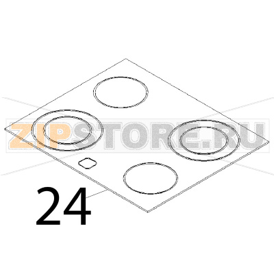 Vetro ceran per resistivo Angelo Po 1G0PEVTR Vetro ceran per resistivo Angelo Po 1G0PEVTRЗапчасть на деталировке под номером: 24