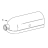 Gearcase Motor Housing Imperial Gray KitchenAid KSM103