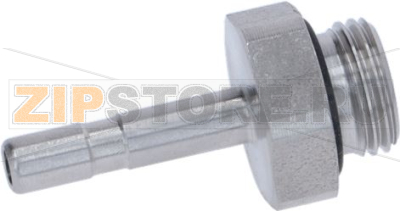 INOX QUICK CONN. STRAIGHT FIT.1/8M D.4 