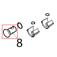 Plug for rinse ARM Silanos N700 PS