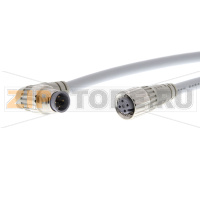 Кабель с разъемом М12 Omron XS2W-D423-G81-F