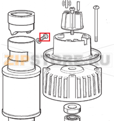 Schraube von s.n. 03995 Scotsman AF 200    Schraube von s.n. 03995 Scotsman AF 200Запчасть на 