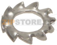 ШАЙБА НАРУЖНАЯ ЗУБЧАТАЯ M3,5