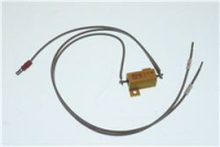 Widerstand 27kOhm 25W mit Kabel Kabellän