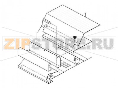 Крышка корпуса Fimar SI/420 Крышка корпуса для тестораскаточной машины Fimar SI/420Запчасть на деталировке под номером: 1Количество запчастей в комплекте: 1Оригинальное название запчасти Fimar: Chute