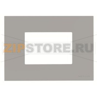 Рамка на 3 модуля, серебристая ABB 2CLA247300N1301