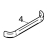 Hood handle Fagor FI-80