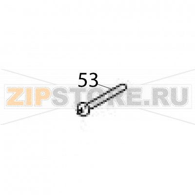 Pan head screw Sato TG308 Pan head screw Sato TG308Запчасть на деталировке под номером: 53Название запчасти на английском языке: Pan head screw Sato TG308.