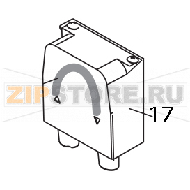 Dosatore brillantante Elettrobar Fast 80D Dosatore brillantante Elettrobar Fast 80DЗапчасть на деталировке под номером: 17