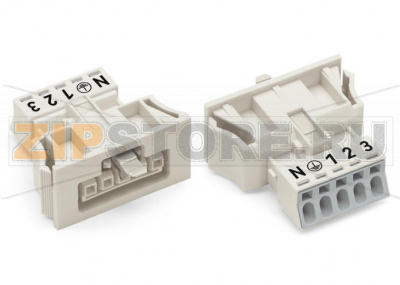 Защелкивающаяся розетка; 5-пол.; Код. A; 1,50 mm; белые Wago 890-725 Protected against mismating and maintenance-freePush-in CAGE CLAMP® spring pressure connection technology allows solid conductors to be simply pushed into a unit.Low profile with 4.4 mm pole spacingWhen assembled, the installation connectors comply with IP40 and are suitable for easily accessible areas....
