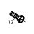 Tornillo exagonal M-6x15 Fagor FI-200