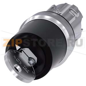 АКТУАТОР ПОВОРОТНОГО ПЕРЕКЛЮЧАТЕЛЯ С КЛЮЧОМ IKON, 22MM, КРУГЛ., ГЛЯНЦЕВЫЙ МЕТАЛЛ, ЗАМОК СПЕЦИАЛЬНОГО ИСПОЛНЕНИЯ, С 2 КЛЮЧАМИ, 2 КОММУТАЦИОННЫХ ПОЛОЖЕНИЯ: O-I, С ФИКСАЦИЕЙ, УГОЛ ПОВОРОТА РУКОЯТКИ 90 ГРАД. : 10:30Ч./13:30Ч., ПОЛОЖЕНИЕ ИЗЪЯТИЯ КЛЮЧА: O Sieme 
