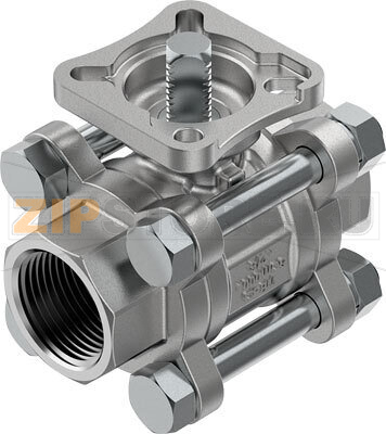 Кран шаровой Festo VZBE-3/4-T-63-T-2-F0304-V15V15 