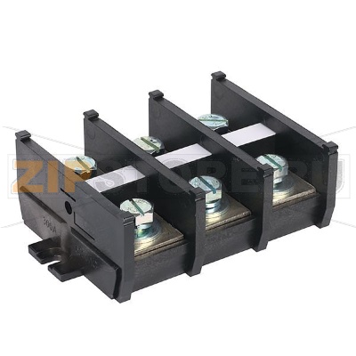 Клемма открытая, сильноточная, черная CHIKU RBC 300A 