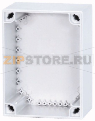 Щит изолированный без крышки передней, гладкие стенки, ВхШхД=250x187.5x120 мм Eaton U-CI23X 