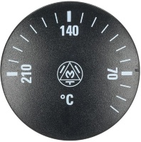 РУЧКА ЧЕРНАЯ Ø 41 ММ 0-210°C