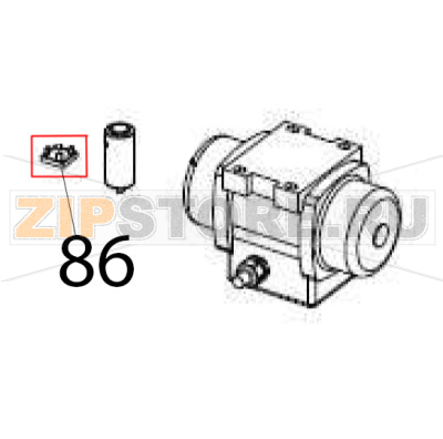 Rectifier diode Vema AP 2091 Rectifier diode Vema AP 2091Запчасть на деталировке под номером: 86
