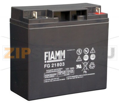 FIAMM FG 21803 Герметичные необслуживаемые аккумуляторы (АКБ) FIAMM FG 21803 Напряжение - 12 В; Емкость - 18 Ач; Габариты: длина 181 мм, ширина 76 мм, высота 167 мм, вес: 5.5 кг