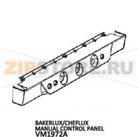 Bakerlux/Cheflux manual control panel Unox XV 593
