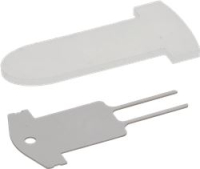 FLAPPER SILICONE &amp; METAL