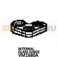 Internal glass hinge Unox XBC 405E