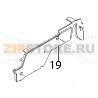 Ribbon frame cover Sato CT408LX TT