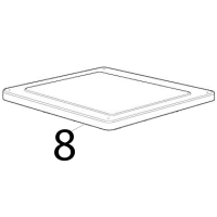 Pannello superiore Scotsman MF 46 WS