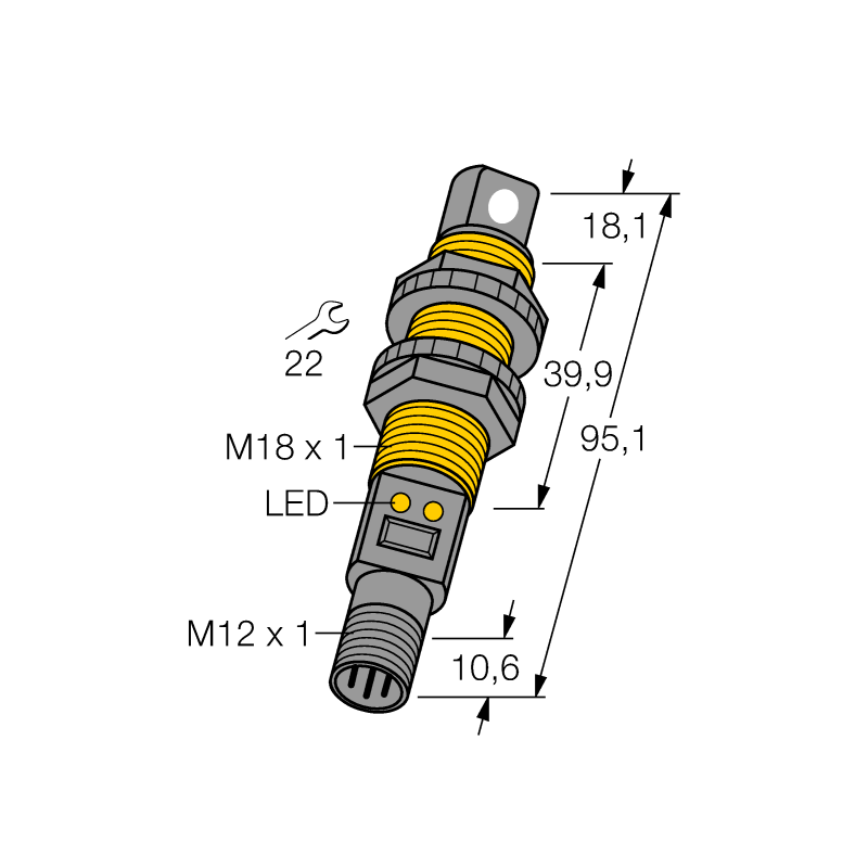 Датчик ультразвуковой Turck S18UUARQ 