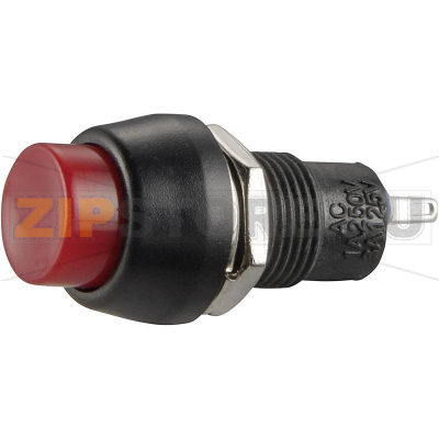 Кнопка 250 В/AC, 1 А, 1 x выкл/вкл, с фиксацией, 1 шт TRU Components TC-R13-84B-05BK 