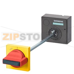 АКСЕССУАР ДЛЯ VL150XUL - VL250UL (CG-FRAME - FG-FRAME) DOOR-COUPLING ROTARY MECHANISM, ДЛЯ FITTING IN DOORS, COMPLETE EMERGENCY-STOP, RED/YELLOW Siemens 3VL9300-3HG06 