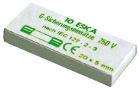 Feinsicherung Groesse  5x20mm 16A traege
