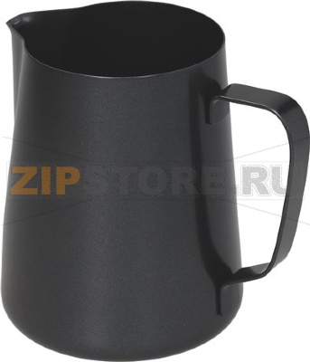 МОЛОЧНЫЙ КУВШИН 1 Л ЧЕРНЫЙ С ПОКРЫТИЕМ ФТОРОПЛАСТОМ 
