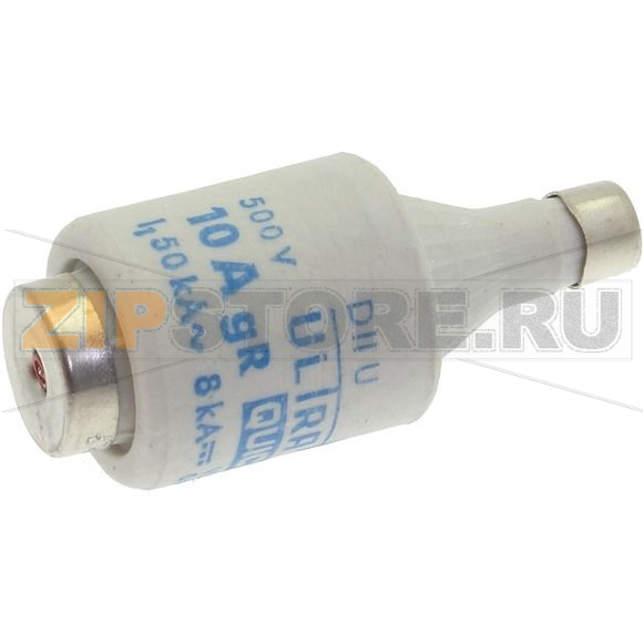 Предохранитель, 10 A, AC 500 В, 100 кА, D2, gL/gG, IEC с задержкой Eaton FUSE-D2 10A T GL/GG 500VA 