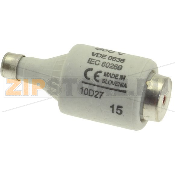 Предохранитель, 10 A, AC 500 В, 100 кА, D2, gL/gG, IEC с задержкой Eaton FUSE-D2 10A T GL/GG 500VA 