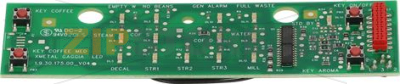 SCHEDA ELETTRONICA PULSANTIERA 4 TASTI 