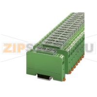 Инверторный модуль. Инверторный модуль преобразует выходной сигнал транзистора n-p-n-типа (с общим эммитором) в выходной сигнал транзистора p-n-p-типа (эммитер подключен к положительному полюсу) и наоборот Phoenix Contact EMG 12-TR/INV