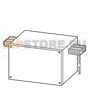 BD2A-400-ME CENTRAL FEEDER UNIT WITHOUT TER MINAL BLOCK 400 A Siemens BVP:261997 