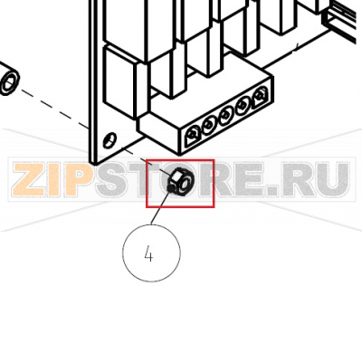 Dado M3 Zn UNI 5588 Imesa LM 14           Dado M3 Zn UNI 5588 Imesa LM 14Запчасть на сборочном чертеже под номером: 4Название запчасти на итальянском языке: Dado M3 Zn UNI 5588 Imesa LM 14