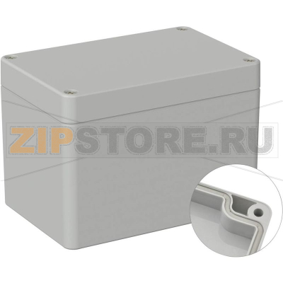 Корпус универсальный 120x80x85 мм, материал: поликарбонат, серо-белый, 1 шт TRU Components TC-9065500 