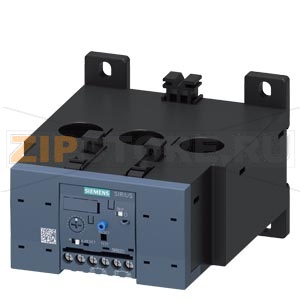 РЕЛЕ ПЕРЕГРУЗКИ 50...200 A ДЛЯ ЗАЩИТЫ ДВИГАТЕЛЕЙ, ТИПОРАЗМЕР S6, КЛАСС 20, ДЛЯ МОНТАЖА НА КОНТАКТОР / ОТДЕЛЬНОСТОЯЩЕЕ, ГЛАВНАЯ ЦЕПЬ: ПРОХОДНЫЕ ТРАНСФОРМАТОРЫ  ВСПОМ.ЦЕПИ: ВИНТ. КЛЕММЫ РУЧНОЙ-АВТОМАТИЧЕСКИЙ СБРОС Siemens 3RB2056-2FW2 