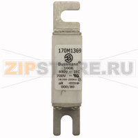 Предохранитель, 160 A, AC 690 В, 200 кА, DIN 000, 21x40x100 мм, aR, DIN, IEC Eaton FUSE 160A 69