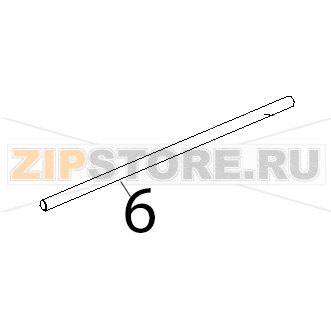 Tubo maniglia D-est=18, Sp=1, L=518, inox L.M. stefania-aria Unox XF 130 Tubo maniglia D-est=18, Sp=1, L=518, inox L.M. stefania-aria Unox XF 130Запчасть на деталировке под номером: 6