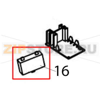 Microswitch Hurakan HKN-BLW2 Microswitch Hurakan HKN-BLW2Запчасть на деталировке под номером: 16