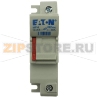 Держатель предохранителя, 50 A, AC 690 В, 14x51 мм, 1P, IEC Eaton 1P 14x51 Fuse Holder